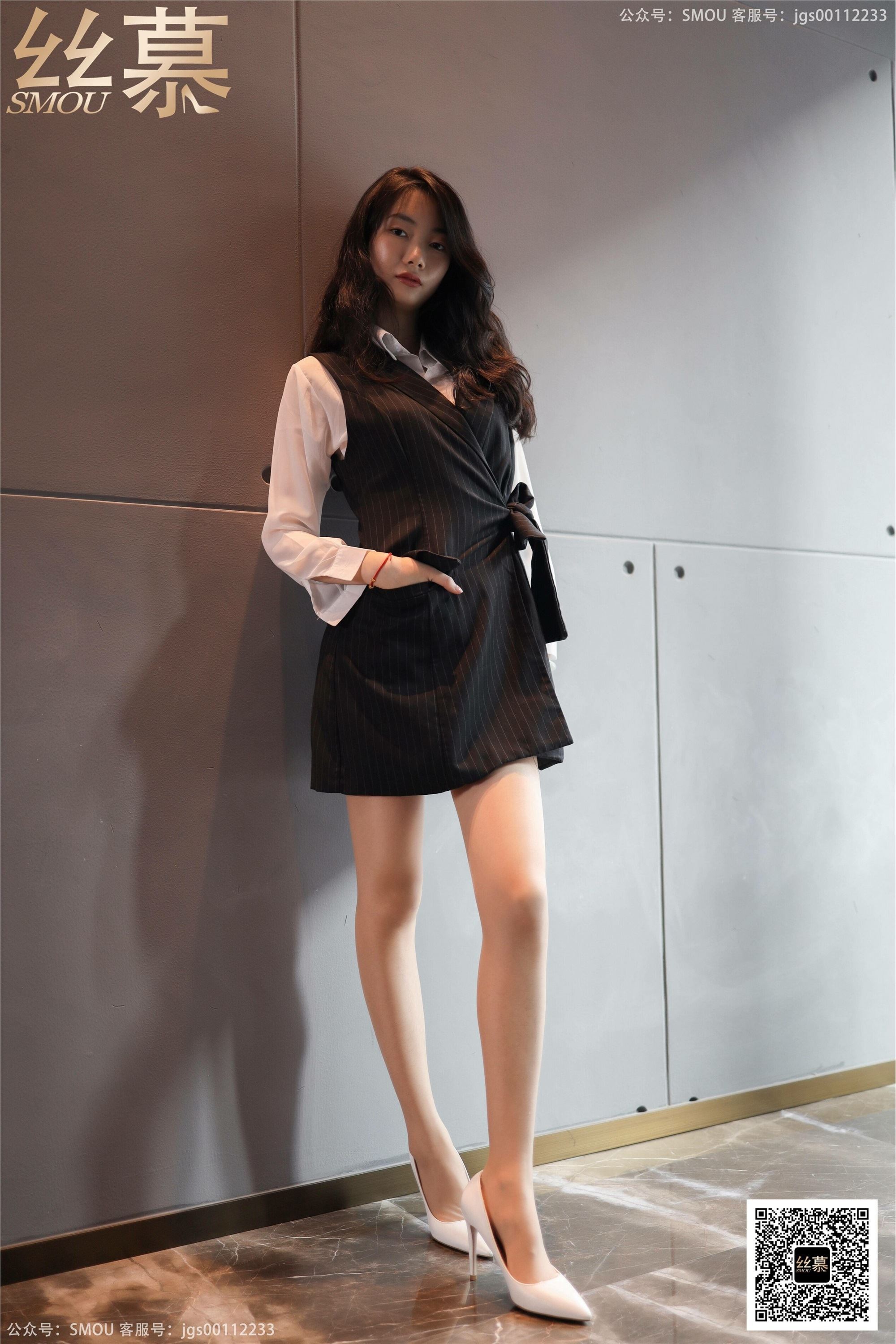 丝慕写真 SM420 天天一元 模特：可儿《BONAS丝滑超薄款》